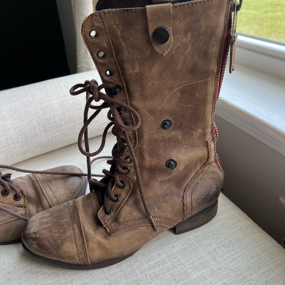 Steve Madden Lace Up Boot - Picture 2 of 5